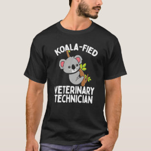Vet Technician Koalafied Veterinarian Koala Veteri T-Shirt