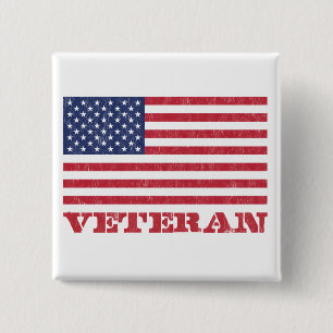 veteran 15 cm square badge