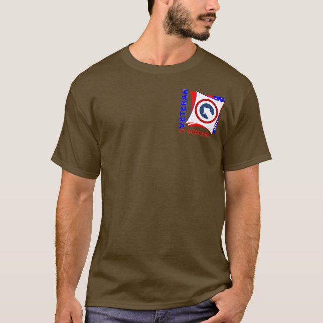 Veteran - 1st COSCOM T-Shirt (Front)