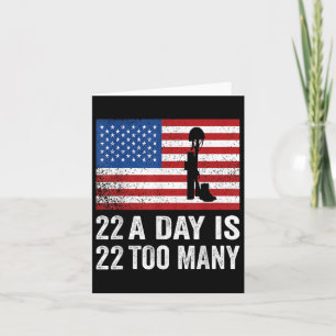 Veteran 22 Day Suicide Awareness Ptsd Veteran Live Card