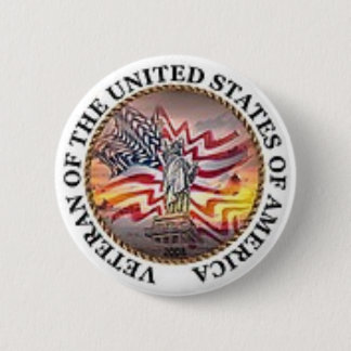 Veteran 6 Cm Round Badge