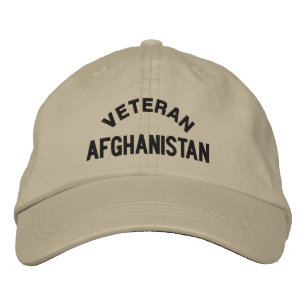VETERAN, AFGHANISTAN EMBROIDERED HAT