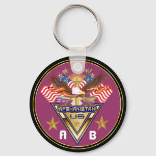 Veteran All Afghanistan New View notes please Key Ring