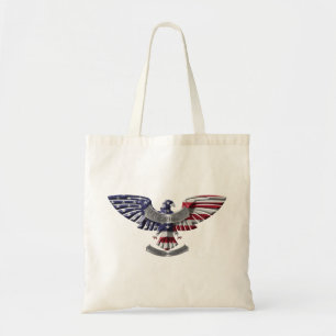 Veteran American Eagle “Proud To Have Served” Tote Bag