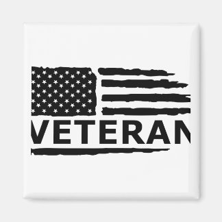 Veteran American Flag Magnet