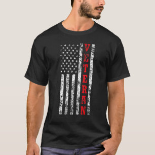Veteran American Flag Veteran's Day Patriot T-Shirt