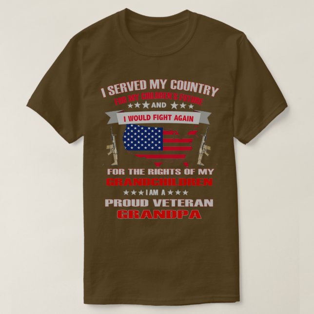 Veteran Art Design 2 T-Shirt (Design Front)