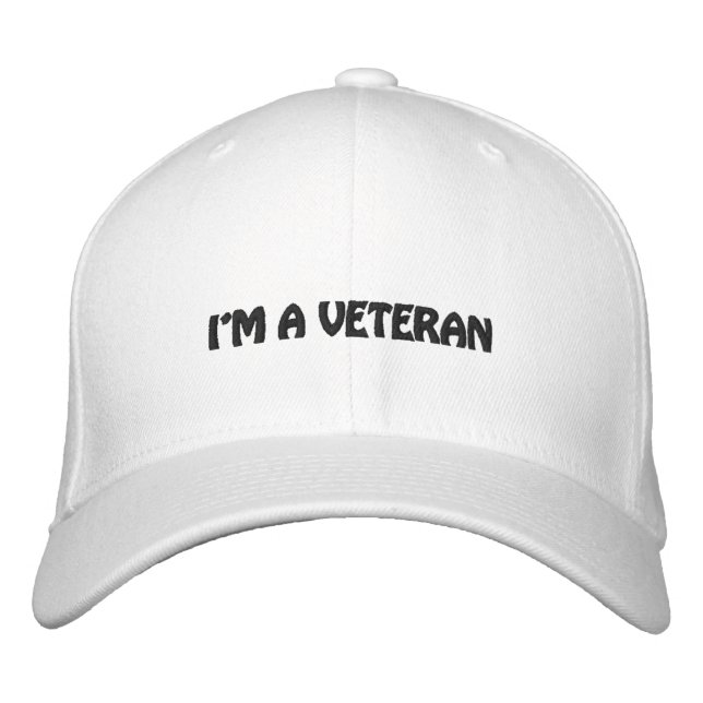 Veteran Baseball Cap (Front)