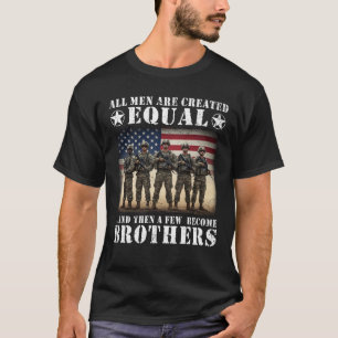 Veteran Brothers Military Brotherhood Patriotic T-Shirt