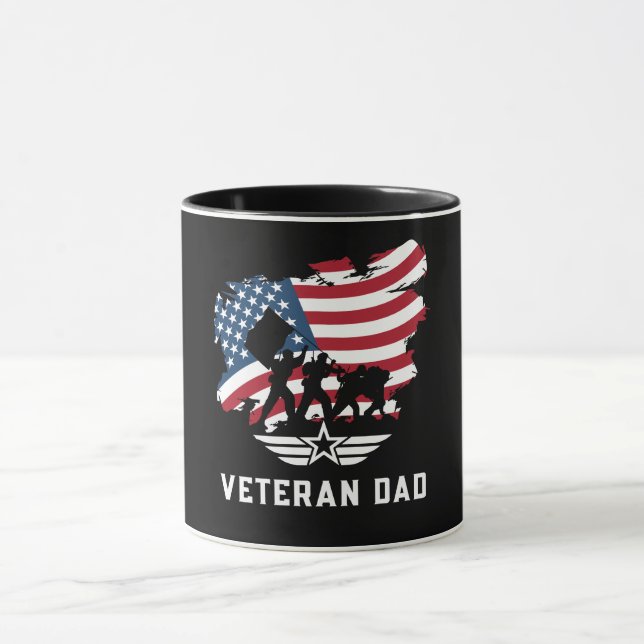 Veteran Dad Mug (Center)