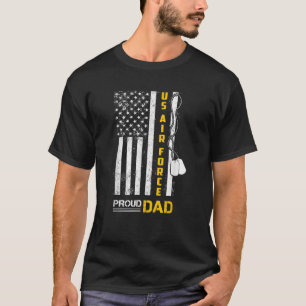 Veteran Dad USAF Veteran Air Force Veteran Dad Bir T-Shirt