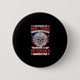 veteran daughter 6 cm round badge