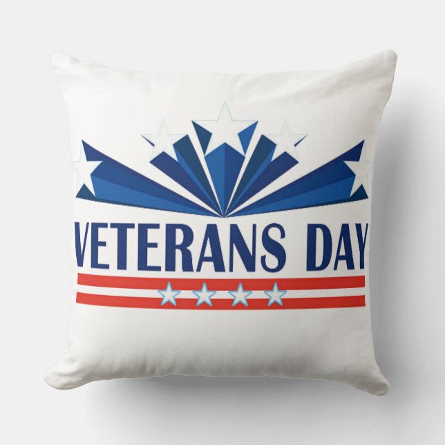 Veteran day  cushion (Front)