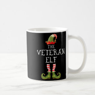 Veteran Elf Family Matching Group Christmas Us Arm Coffee Mug