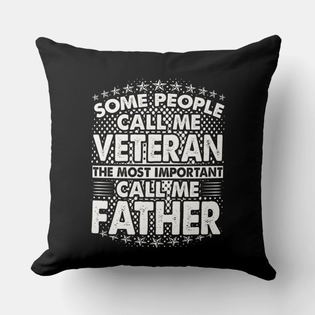 Veteran Father Cushion (Front)