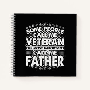 Veteran Father Notebook