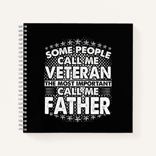 Veteran Father Notebook (Front)