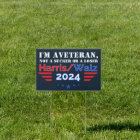 Veteran for Harris Walz Election 2024