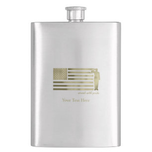 Veteran Hip Flask