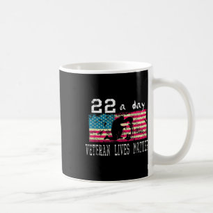 Veteran Lives Suicide Awareness Ptsd Veteran 22 A  Coffee Mug