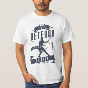 Veteran Loves Tennis Ball T-Shirt