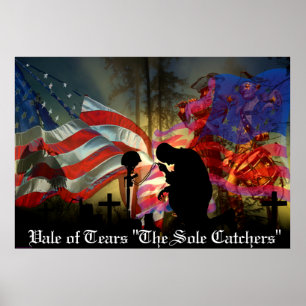 Veteran Memorial Vale of Tears Remembrance Poster