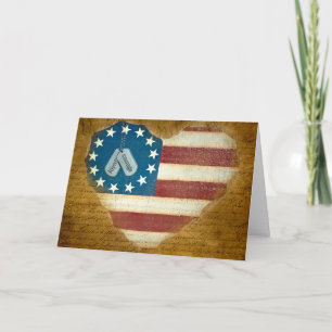 Veteran Military Thank You Card