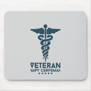 Veteran Navy Corpsman Mouse Pad