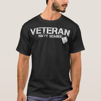 Veteran Navy Seabee Shirt, U.S. Veteran's Day Gift T-Shirt