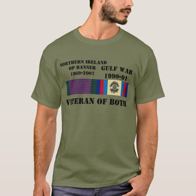 Veteran Of Both T-shirt (Front)