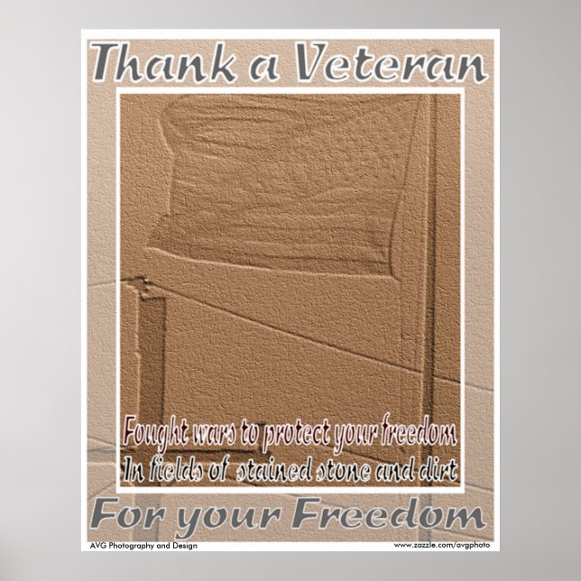 Veteran of Foreign Wars Thank You Print (Front)