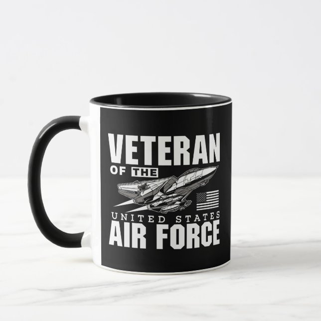 Veteran of the United States Air Force Veterans Mug (Left)