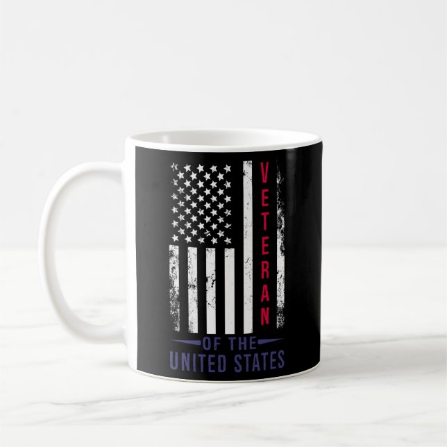 Veteran Of The United States Coffee Mug (Left)