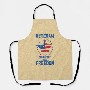 Veteran- Operation Iraqi Freedom Apron