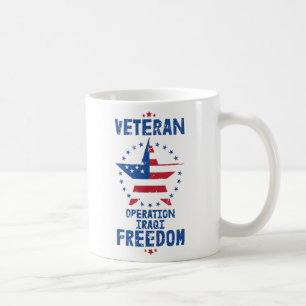Veteran – Operation Iraqi Freedom   Patriotic Coffee Mug