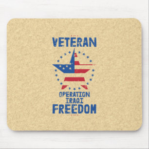 Veteran – Operation Iraqi Freedom Patriotic Mouse Pad