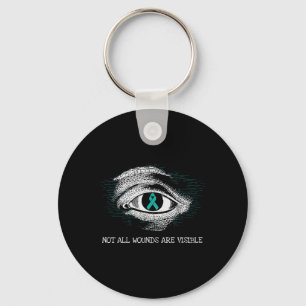 Veteran Ptsd Awareness Suicide Prevention Military Key Ring