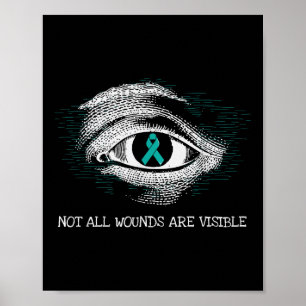 Veteran Ptsd Awareness Suicide Prevention Military Poster