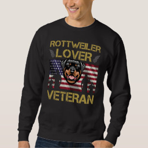 Veteran Rottweiler Lover Sweatshirt
