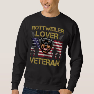 Veteran Rottweiler Lover Sweatshirt