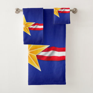 Veteran Star Bath Towel Set