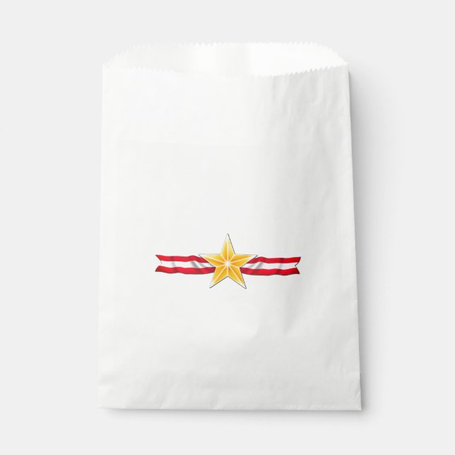 Veteran Star Favour Bag (Front)