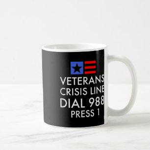 Veteran Suicide Awareness - 988 Shirt - Suicide Pr Coffee Mug