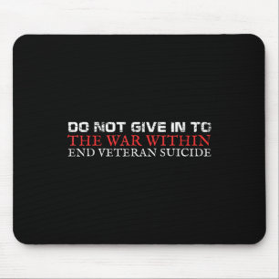 Veteran Suicide Awareness  Mouse Pad