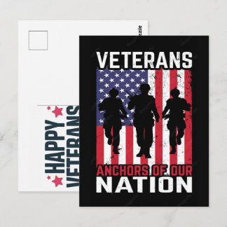 Veteran t shirt design veteran typographic design postcard