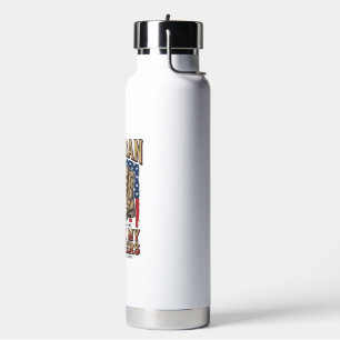 Veteran Thank My Brothers Vintage Military Shirt_1 Water Bottle