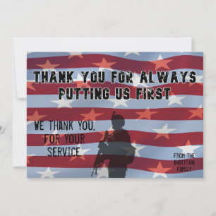 Veteran Thank you Card