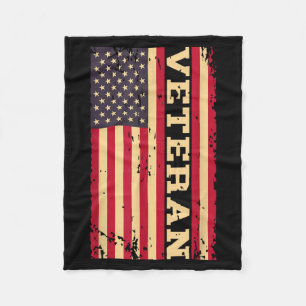 Veteran Veterans Day Usa United States Aamerica Fleece Blanket