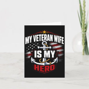 Veteran Wife My Hero Veterans Family Card