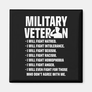 Veterans Against Trump 2020 Fight Usa Election Magnet